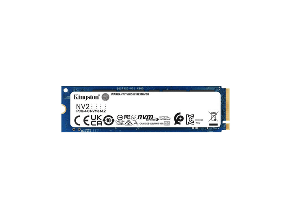كينغستون NV2 وحدة تخزين داخلية اس اس دي 1 تيرابايت M.2 2280 NVMe PCIe 4.0 طراز SNV2S/1000G