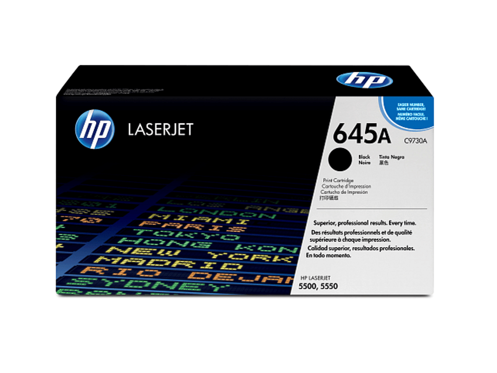 خرطوشة حبر ليزر أصلية صفراء HP 645A (C9732A)
