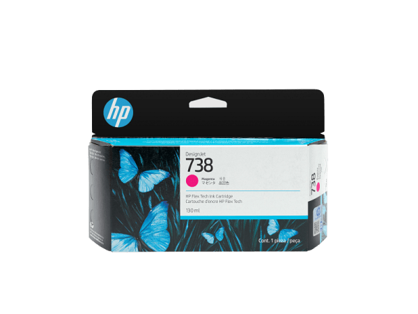 INK HP 738 130ML MAGENTA CRTG