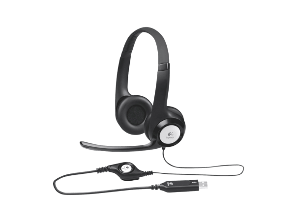 سماعة الرأس السلكية Logitech H390 بمنفذ USB