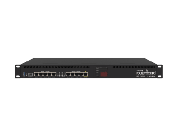 راوتر ميكروتك RB3011UiAS-RM كابينة 1U