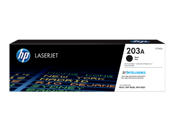 خرطوشة حبر ليزر أسود أصلية HP 203A