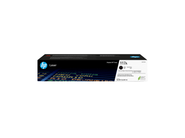 خرطوشة حبر ليزر أصلية HP 117A باللون الأسود