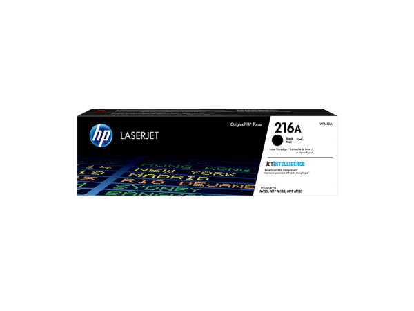 خرطوشة مسحوق حبر ليزر أسود أصلية HP 216A (W2410A)
