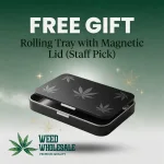 Free Gift 1 Rolling Tray with Magnetic Lid (Staff Pick)