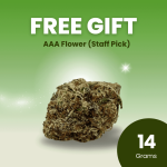 Free Gift 14 Grams AAA Flower (Staff Pick)
