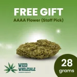 Free Gift 28g AAAA Flowers (Staff Pick)