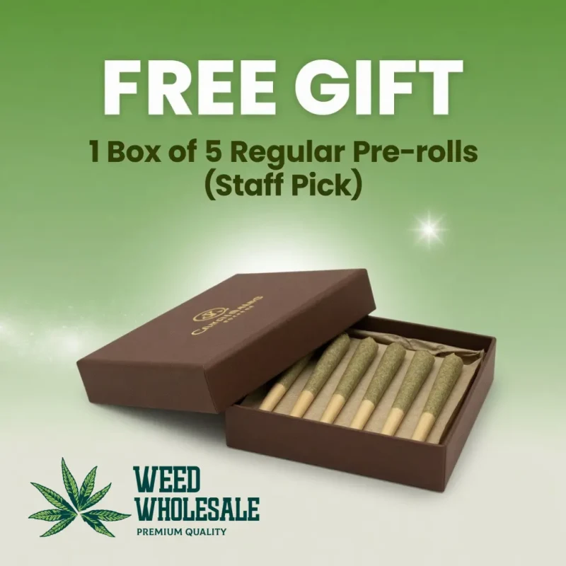 Free Gift 1 Box of 5 Regular Pre-rolls