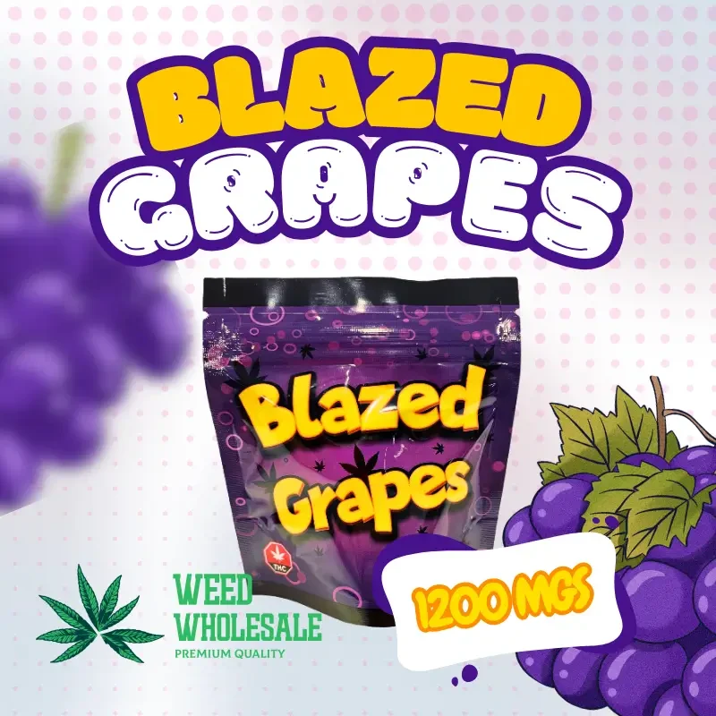 Blazed Grapes - 1200mg