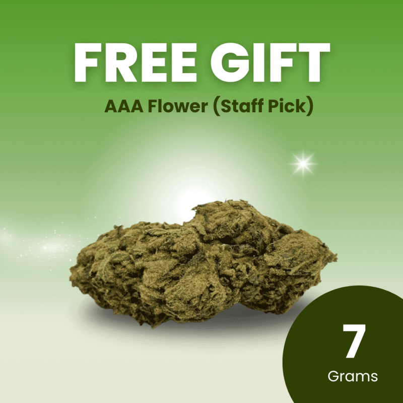 Free Gift 7 Grams AAA Flower (Staff Pick)
