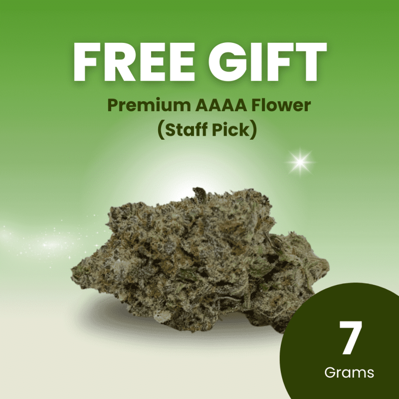 Free Gift 7 Grams Premium AAAA Flower (Staff Pick)