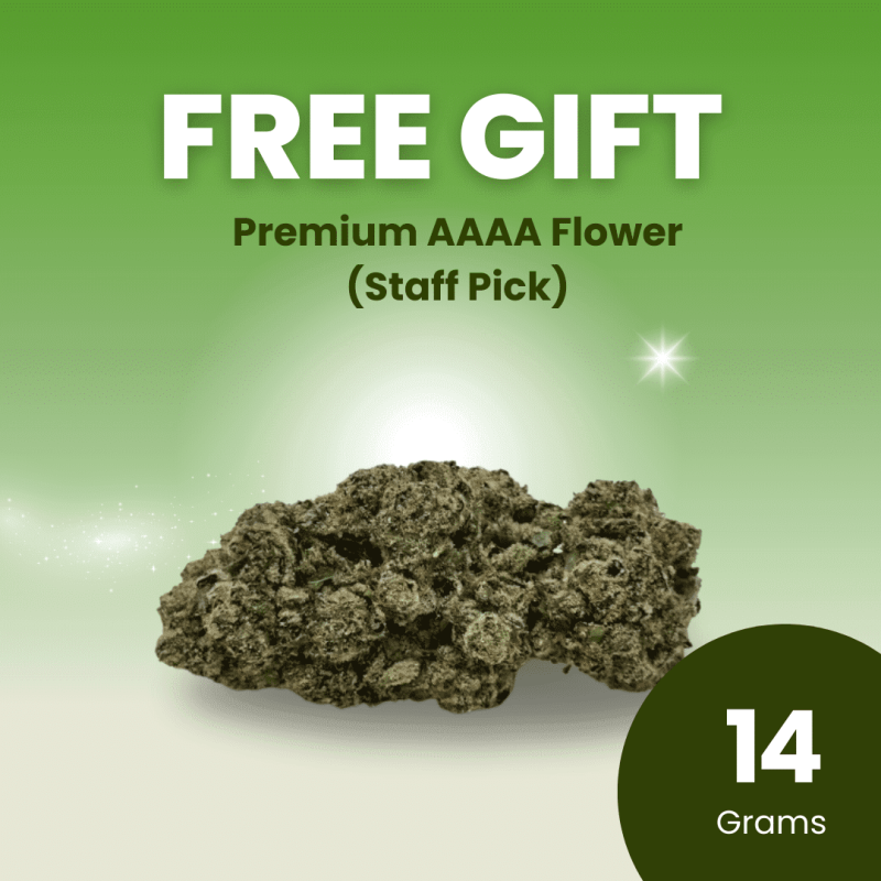Free Gift 14 Grams Premium AAAA Flower (Staff Pick)