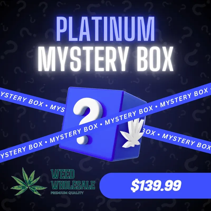 Mystery Weed Box - Platinum 7-gram Items (Unlock $185+ Worth of Surprises)