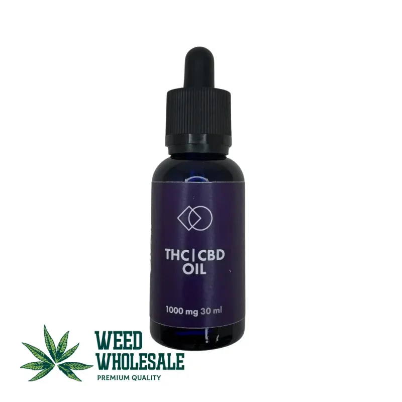 Premium THC:CBD Oil – 1000mg (1:1 Ratio)