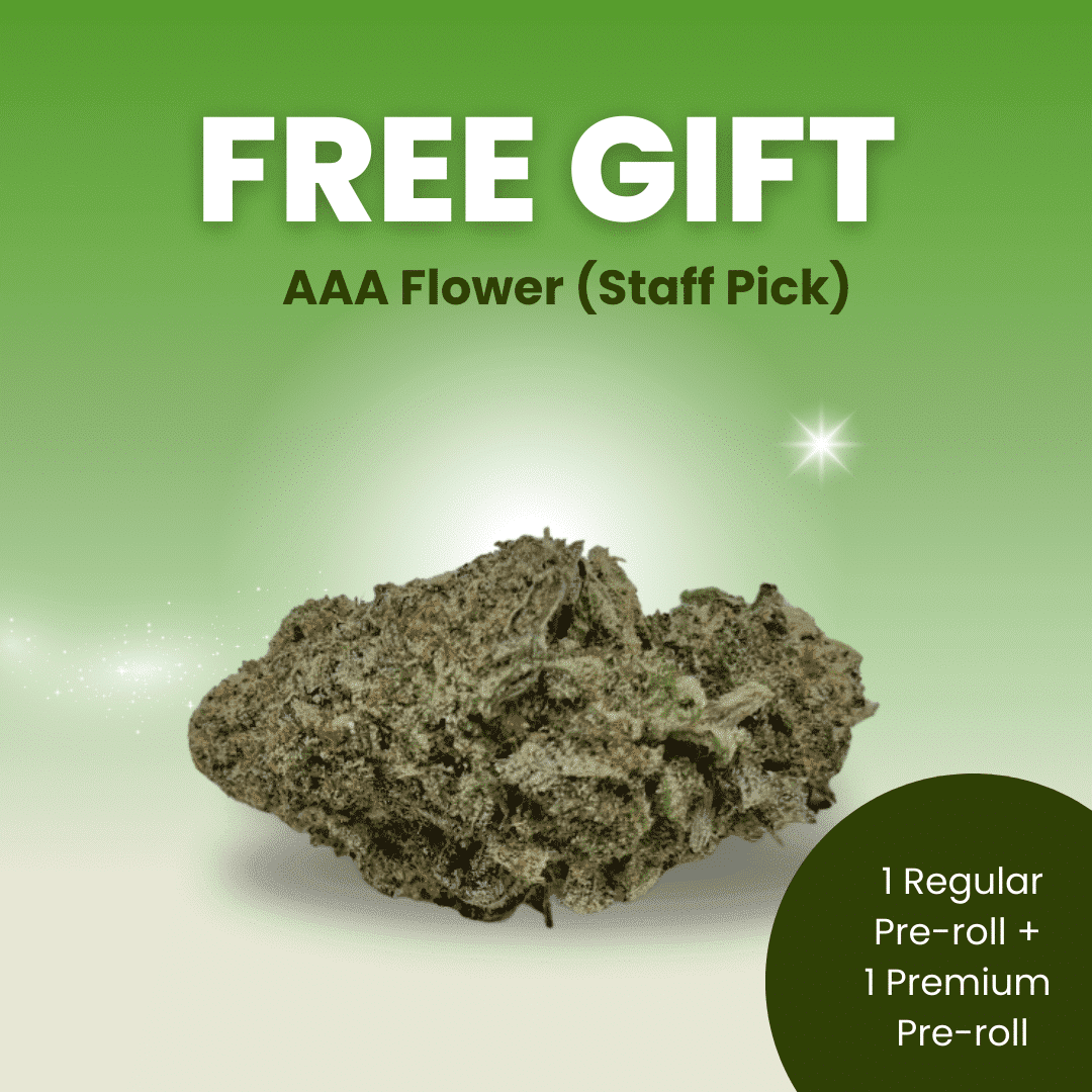 Free Gift 1 Regular Pre-roll + 1 Premium Pre-roll