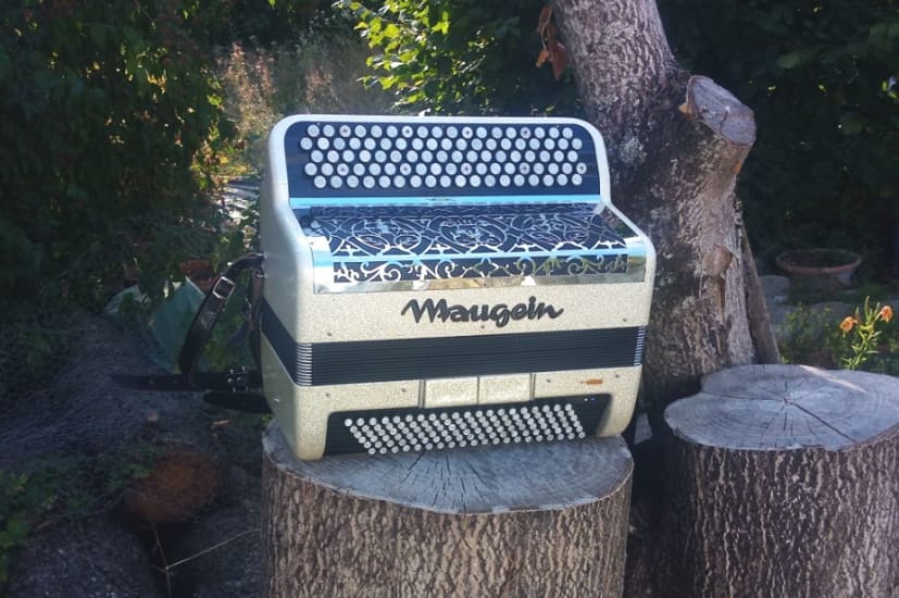 Basson cassotto  accordéon - atelier-musée collection