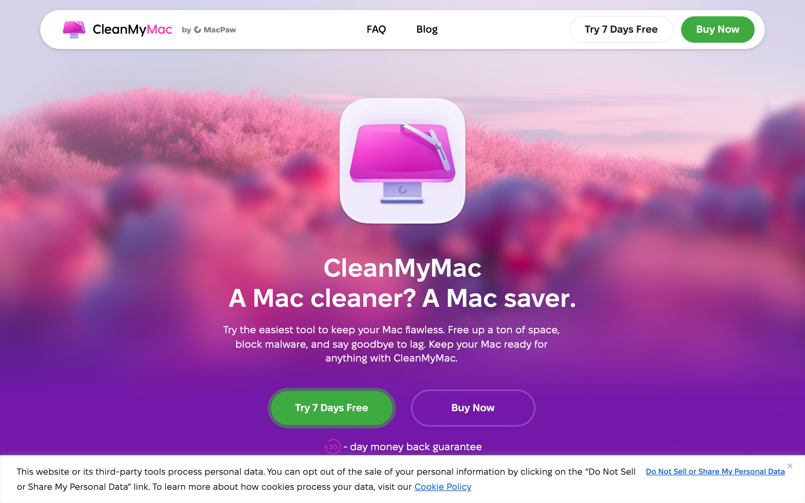 CleanMyMac Mac 系統清理優化工具介面截圖
