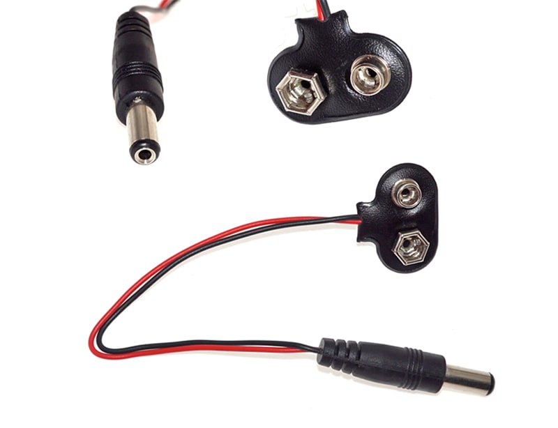 9V DC Battery Snap Connector