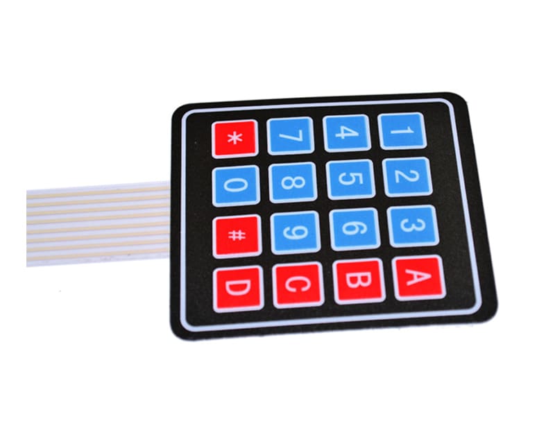 4×4 Matrix Keypad 16-Key