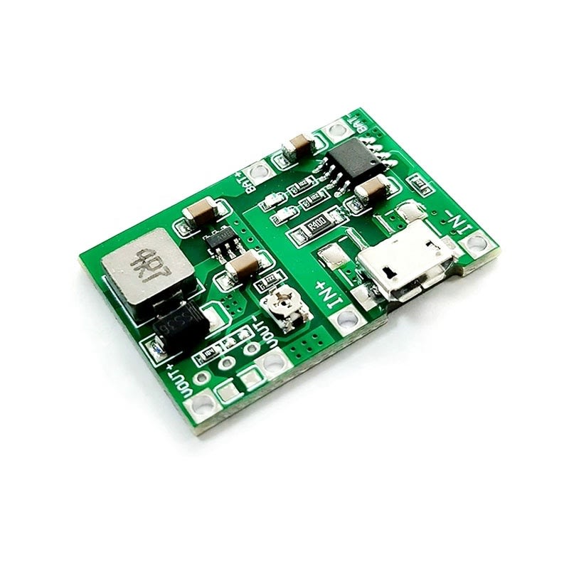 HW-357 18650 Li-ion Charge & Boost Converter Module 5V/9V 2A