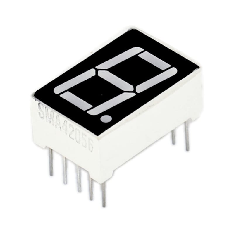 0.56 Inch 7-Segment LED Display Common Anode/Common Cathode