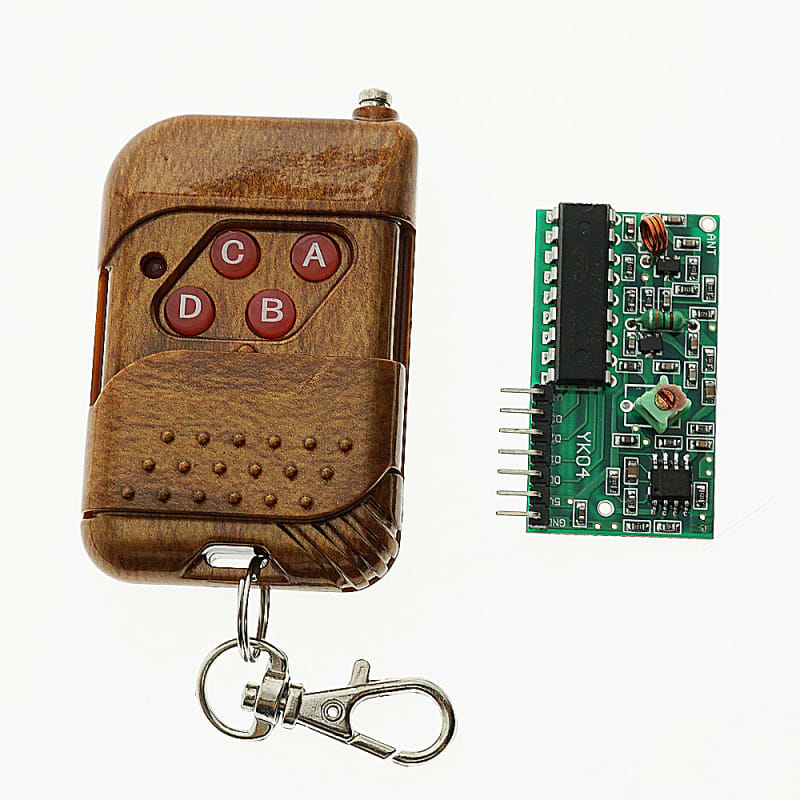 4-Channel 315MHz RF Wireless Remote Control Module