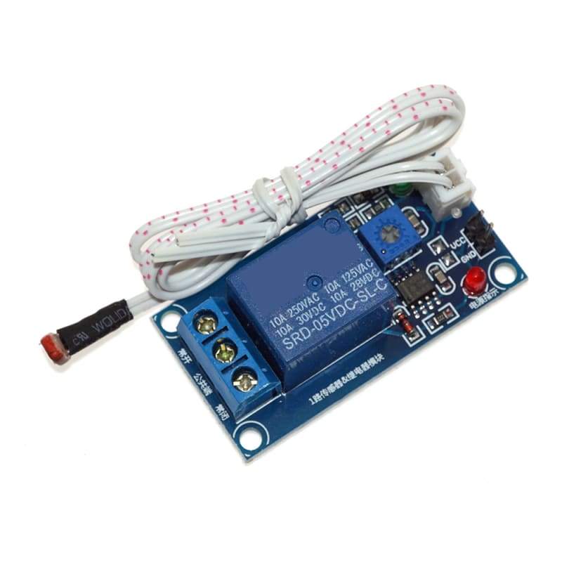 12V LDR Light Sensor Relay Module 10A Automatic Light Switch