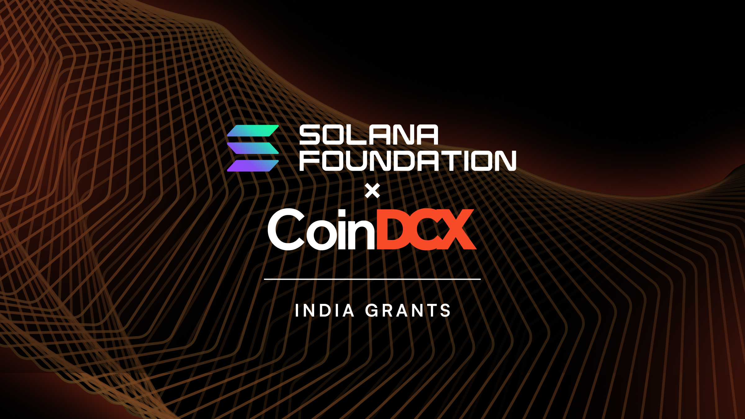Solana Foundation & CoinDCX India Grants