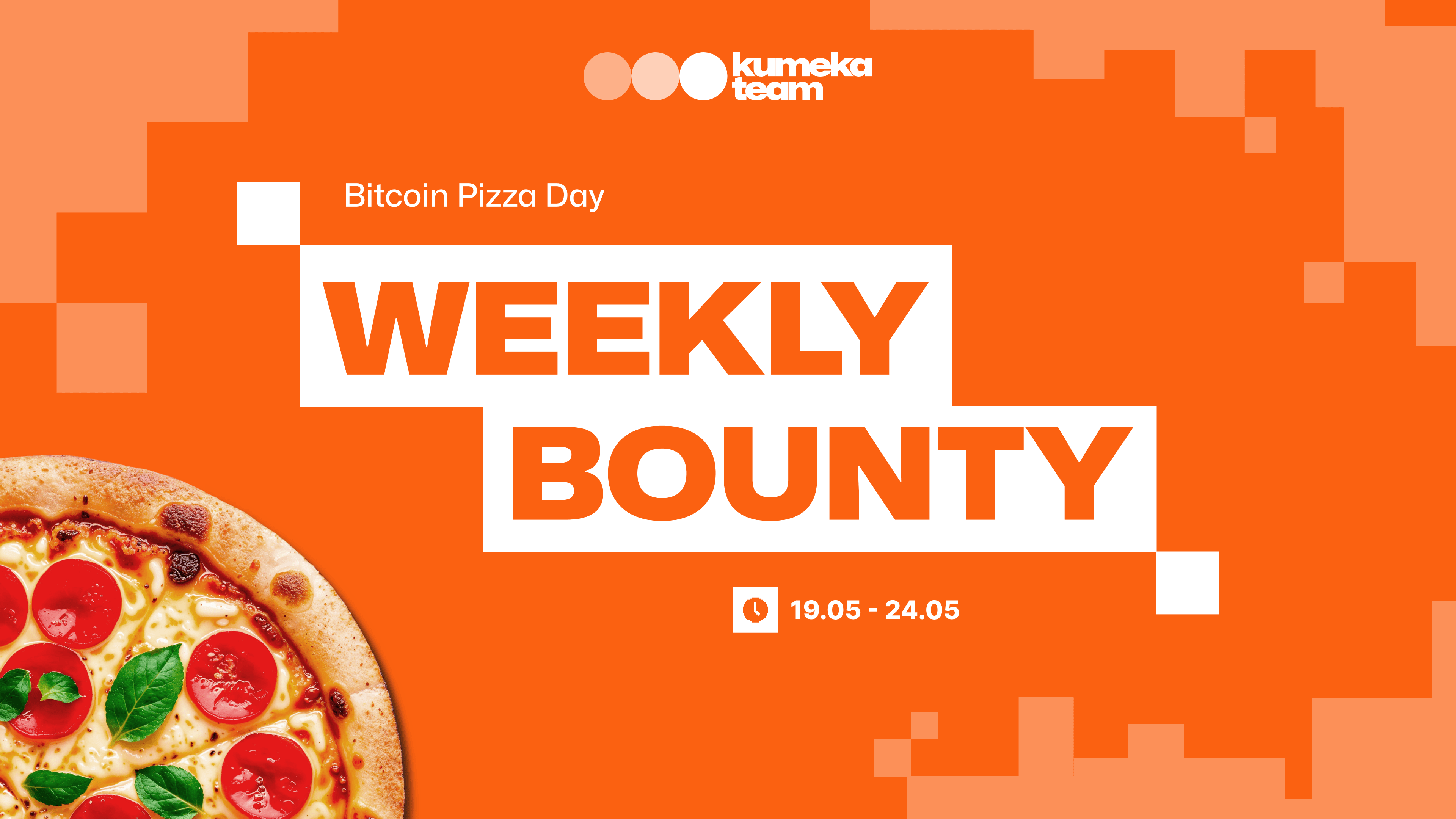 🍕 Bitcoin Pizza Day by Kumeka by Kumeka Team | Superteam Earn Listing