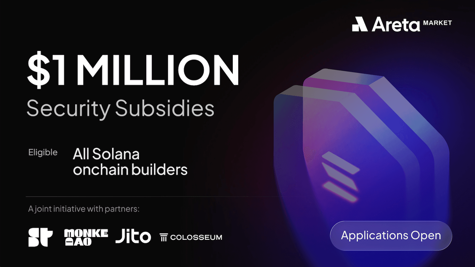 Solana Audit Subsidy Program - Cohort V Applications by February 7th! by  Areta | Superteam Earn Listing