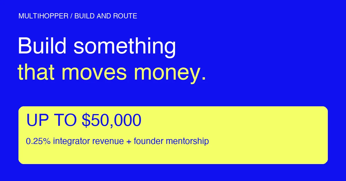 MultiHopper Build and Route Challenge: up to $50,000