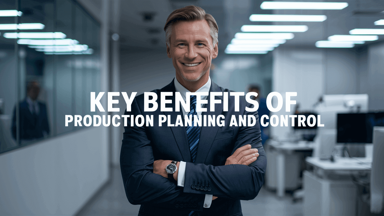 Learn how the benefits of production planning and control enhance efficiency, quality, and career opportunities in manufacturing