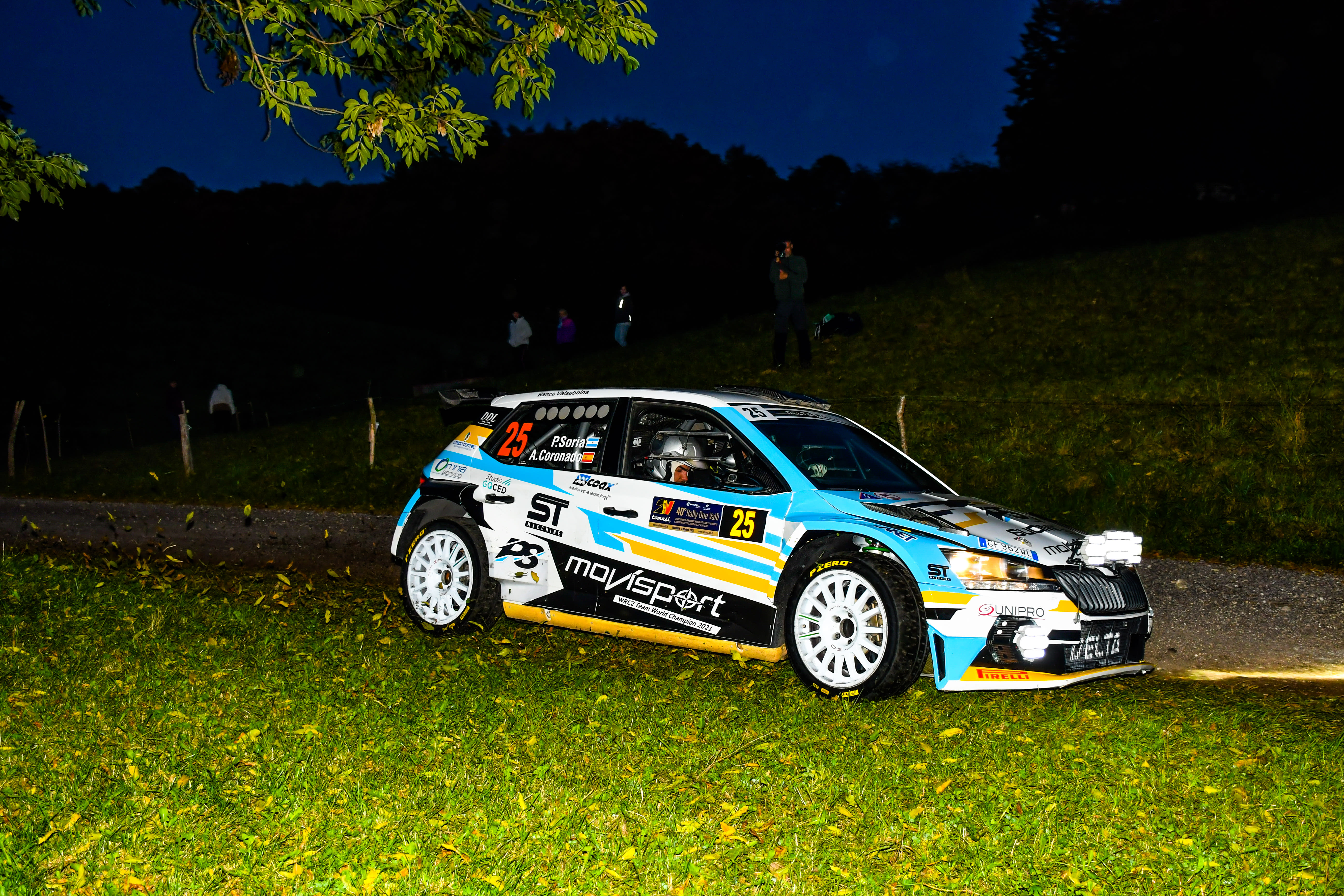 Skoda Fabia Rally2 evo · Rally Due Valli 2022