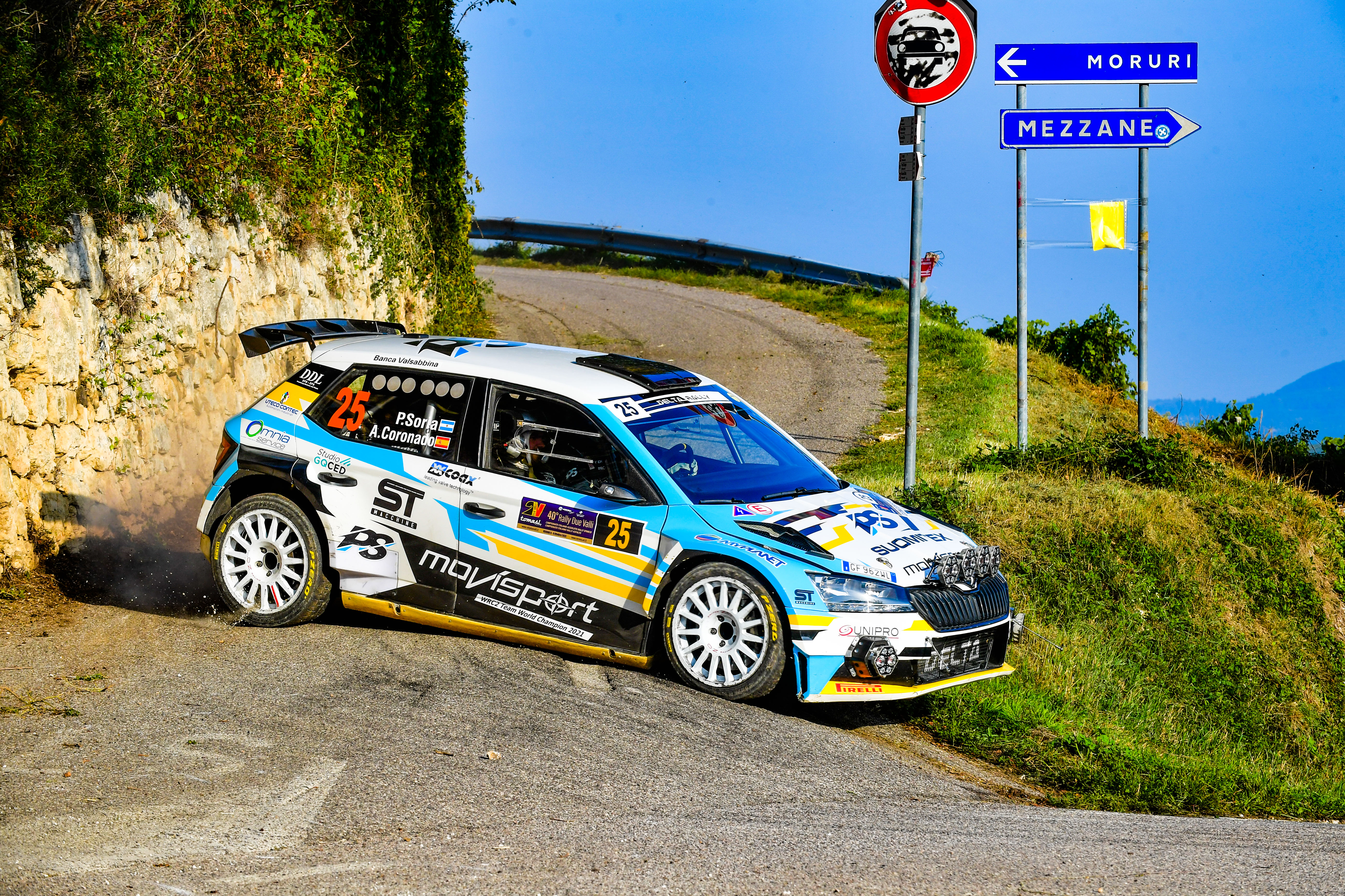 Skoda Fabia Rally2 evo · Rally Due Valli 2022