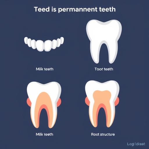 Как выглядит молочный зуб и коренной зуб: сравнение и особенности