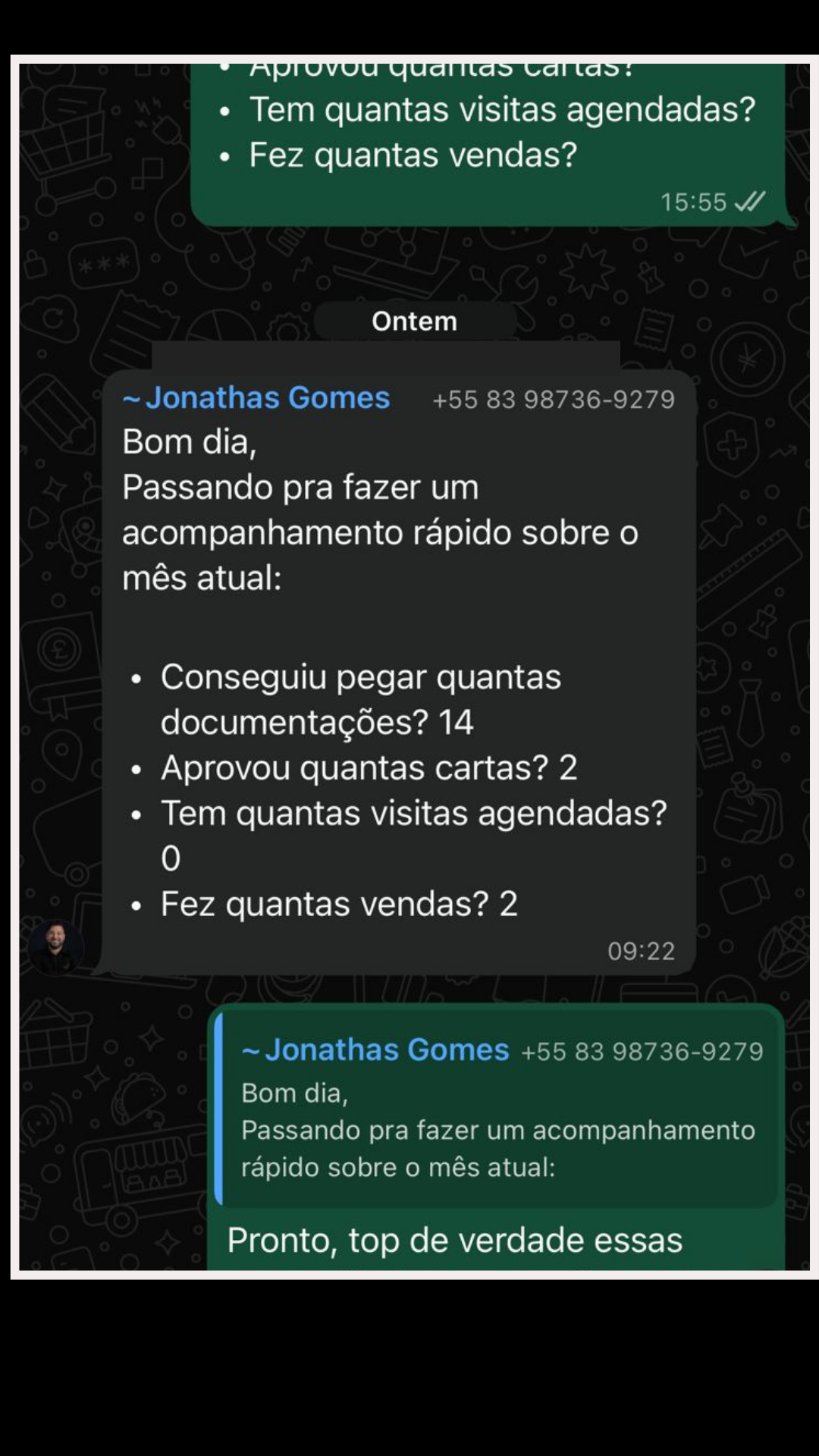Print resultado cliente