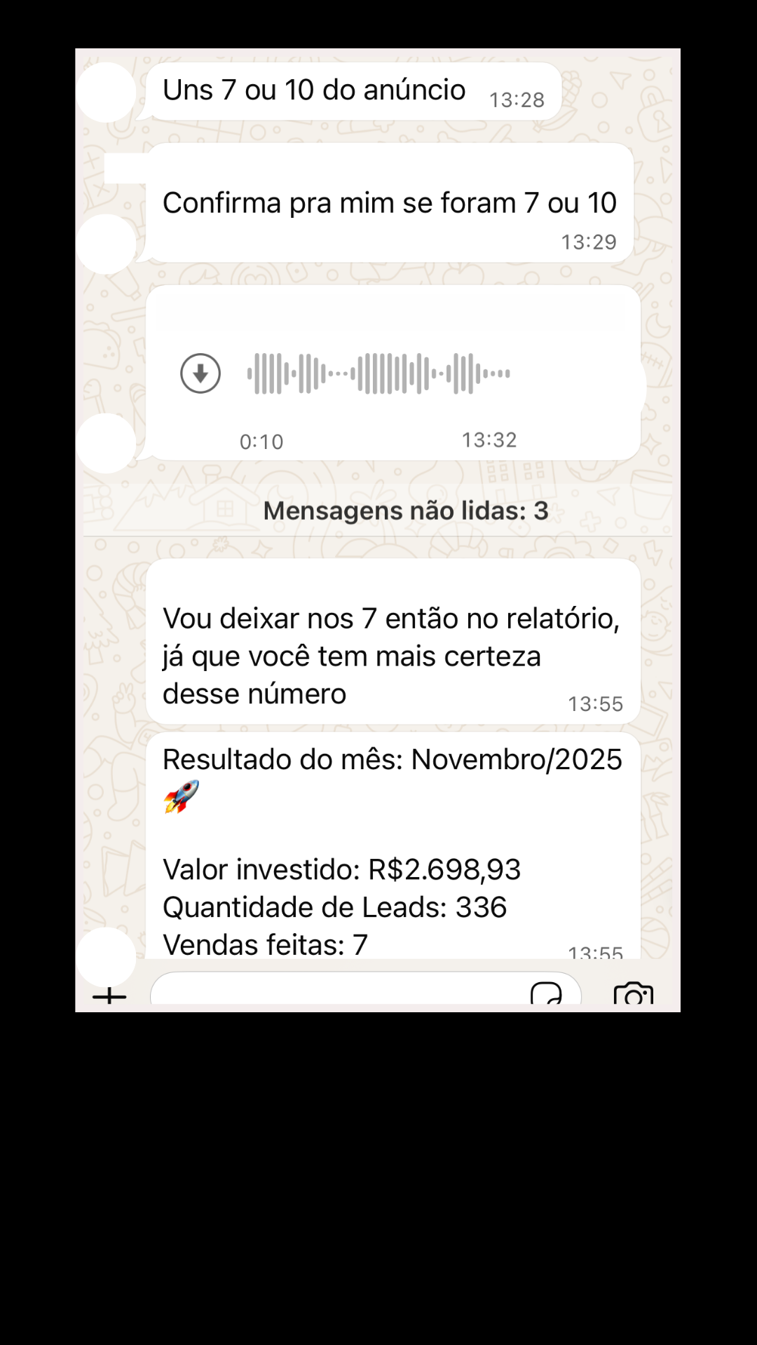 Print resultado cliente