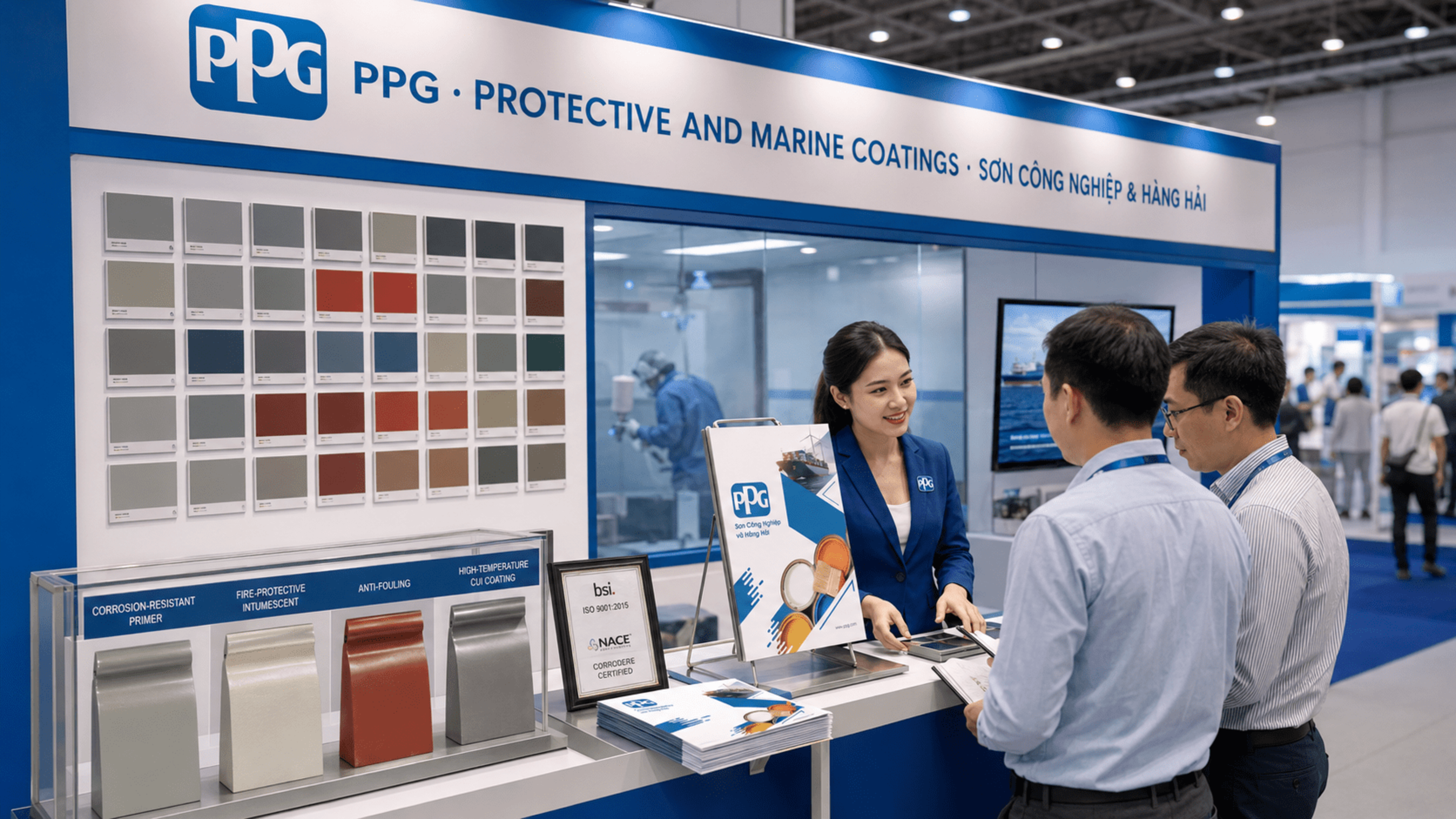 PPG Yung Chi Coatings – Sơn Công Nghiệp & Hàng Hải