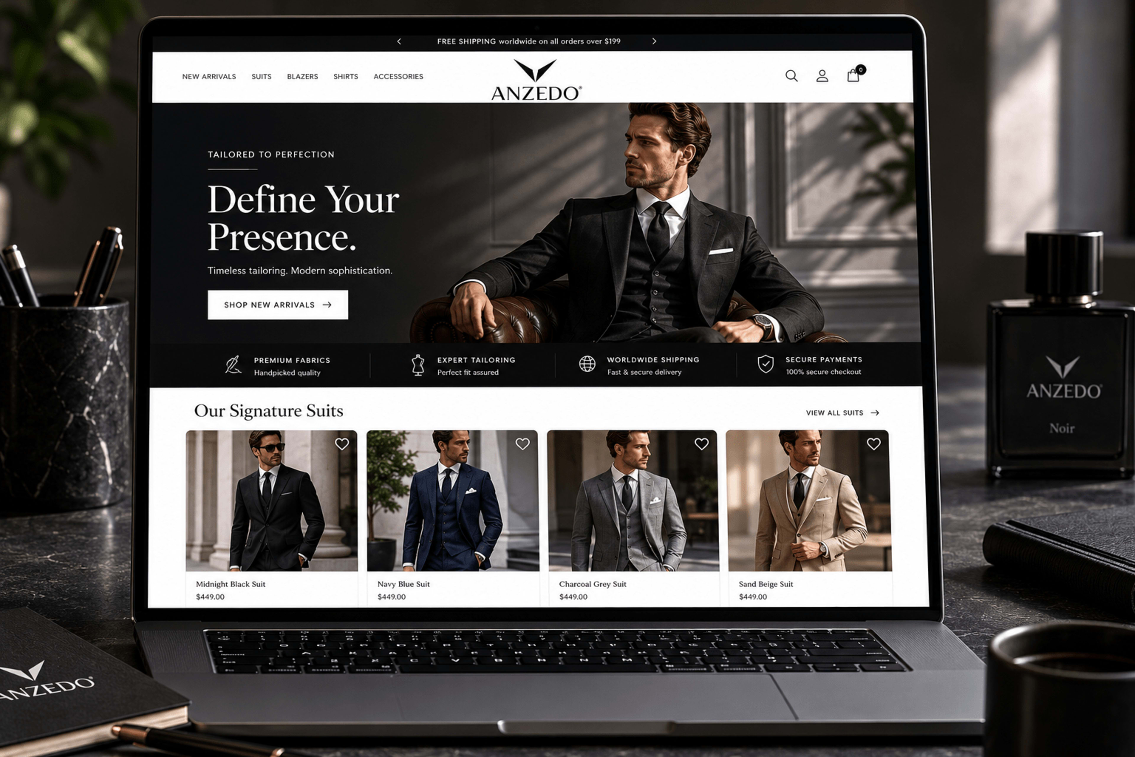 Giao diện website