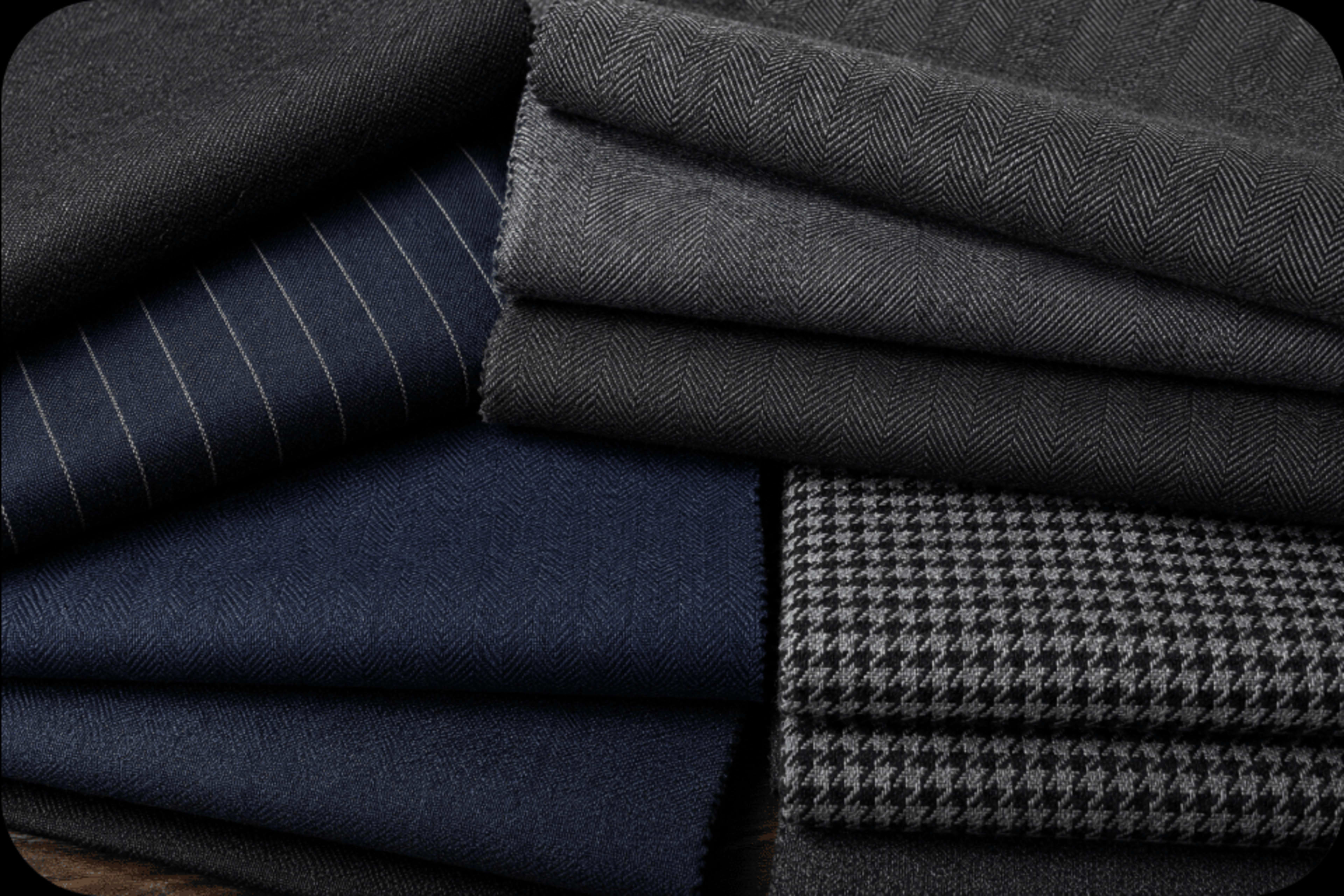 Vải len, herringbone, sọc nhuyễn