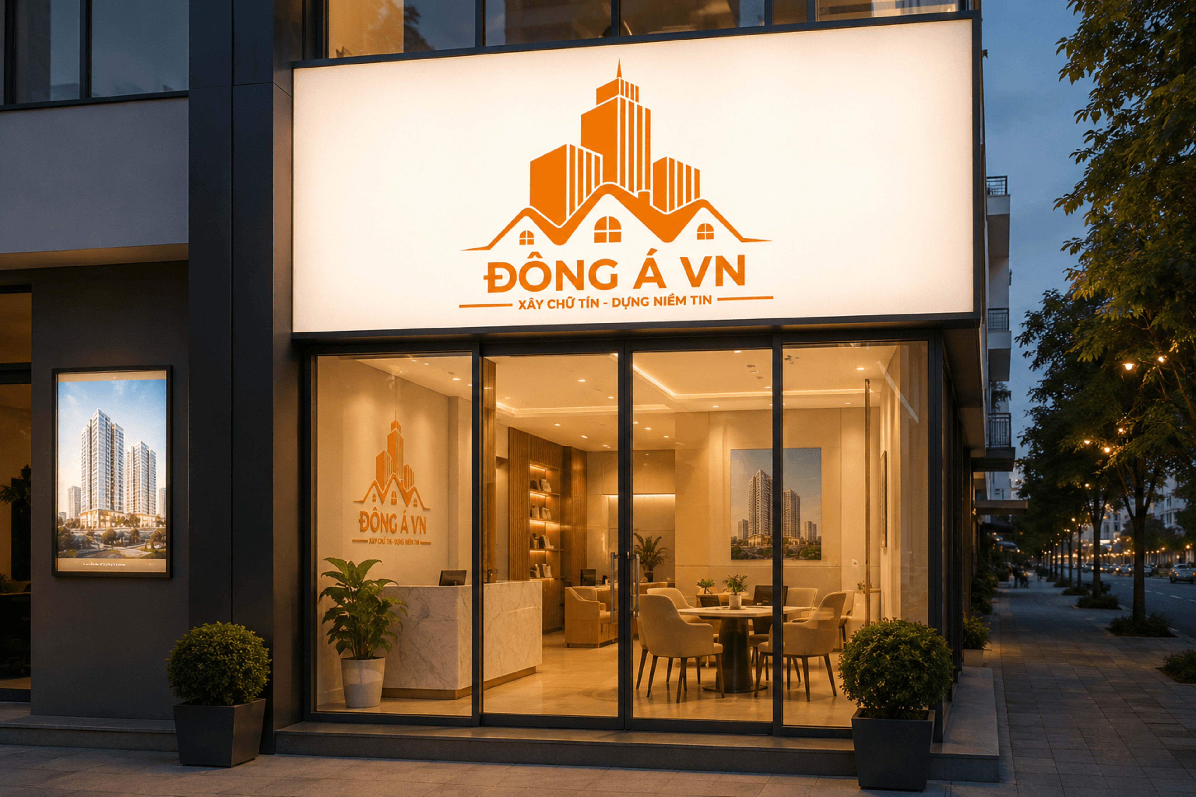 Mặt tiền văn phòng