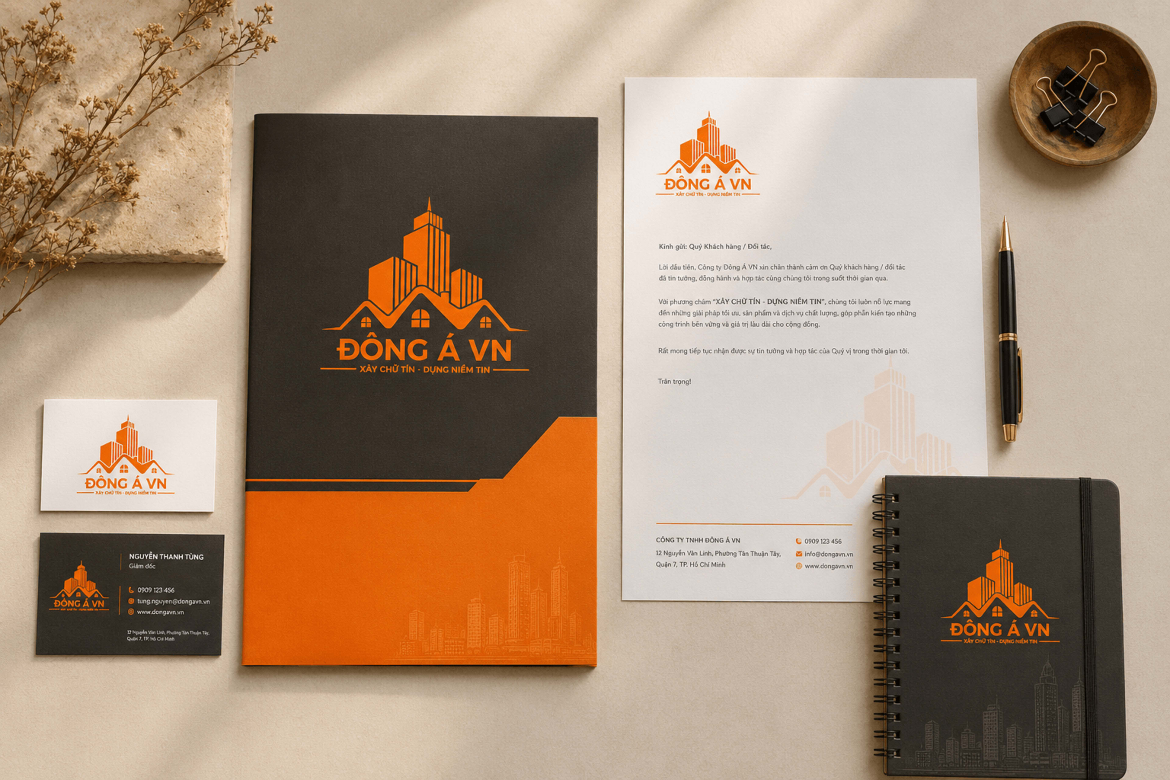 Bộ ấn phẩm văn phòng