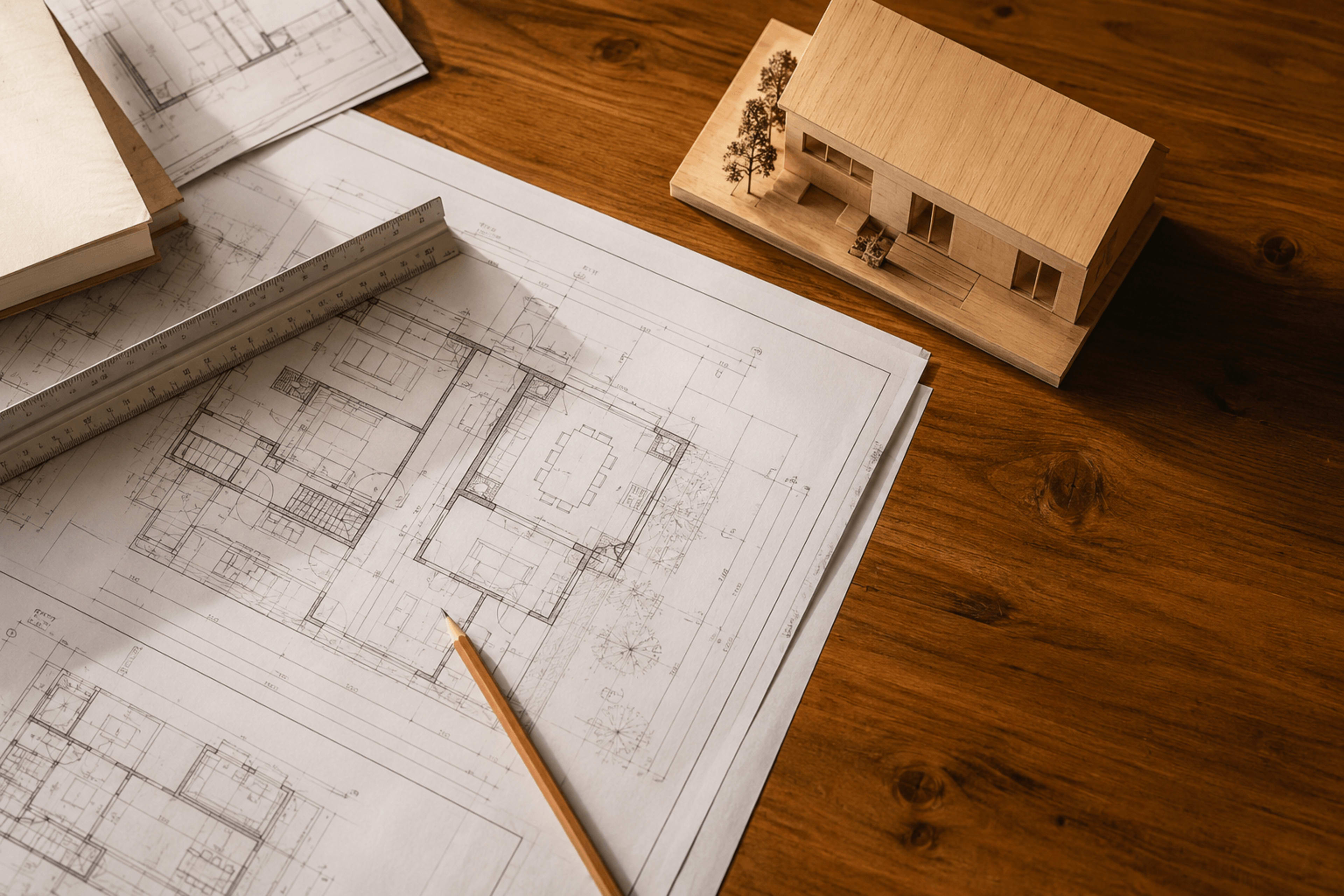 Bản vẽ kiến trúc, khởi đầu mỗi công trình