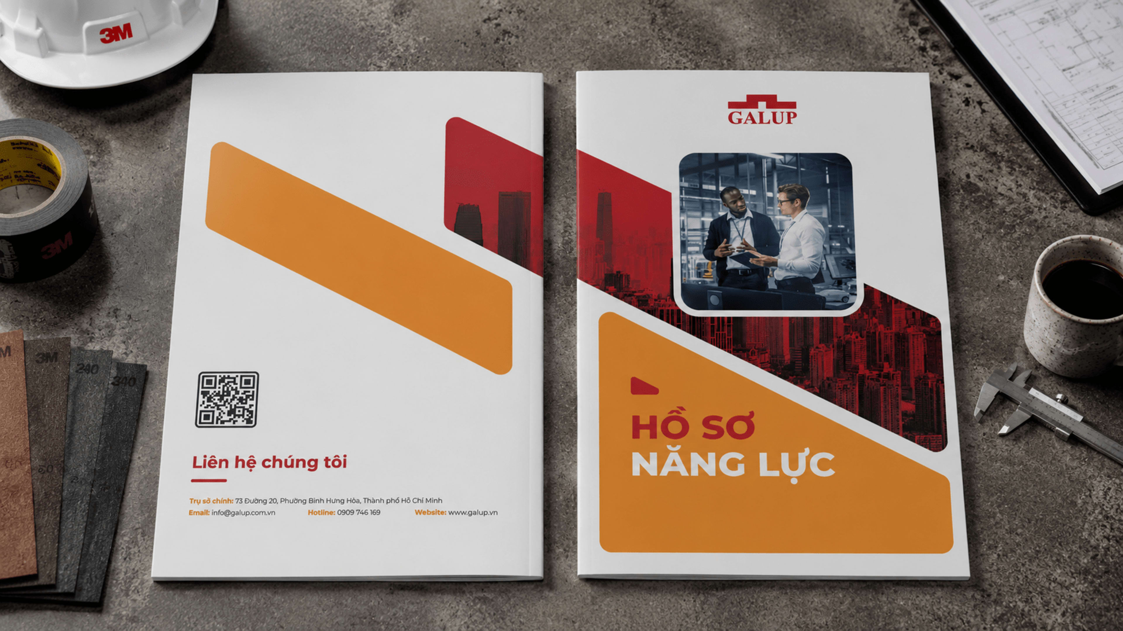 Bìa cuối — GALUP · 73 Đường 20, Bình Hưng Hòa, TP.HCM