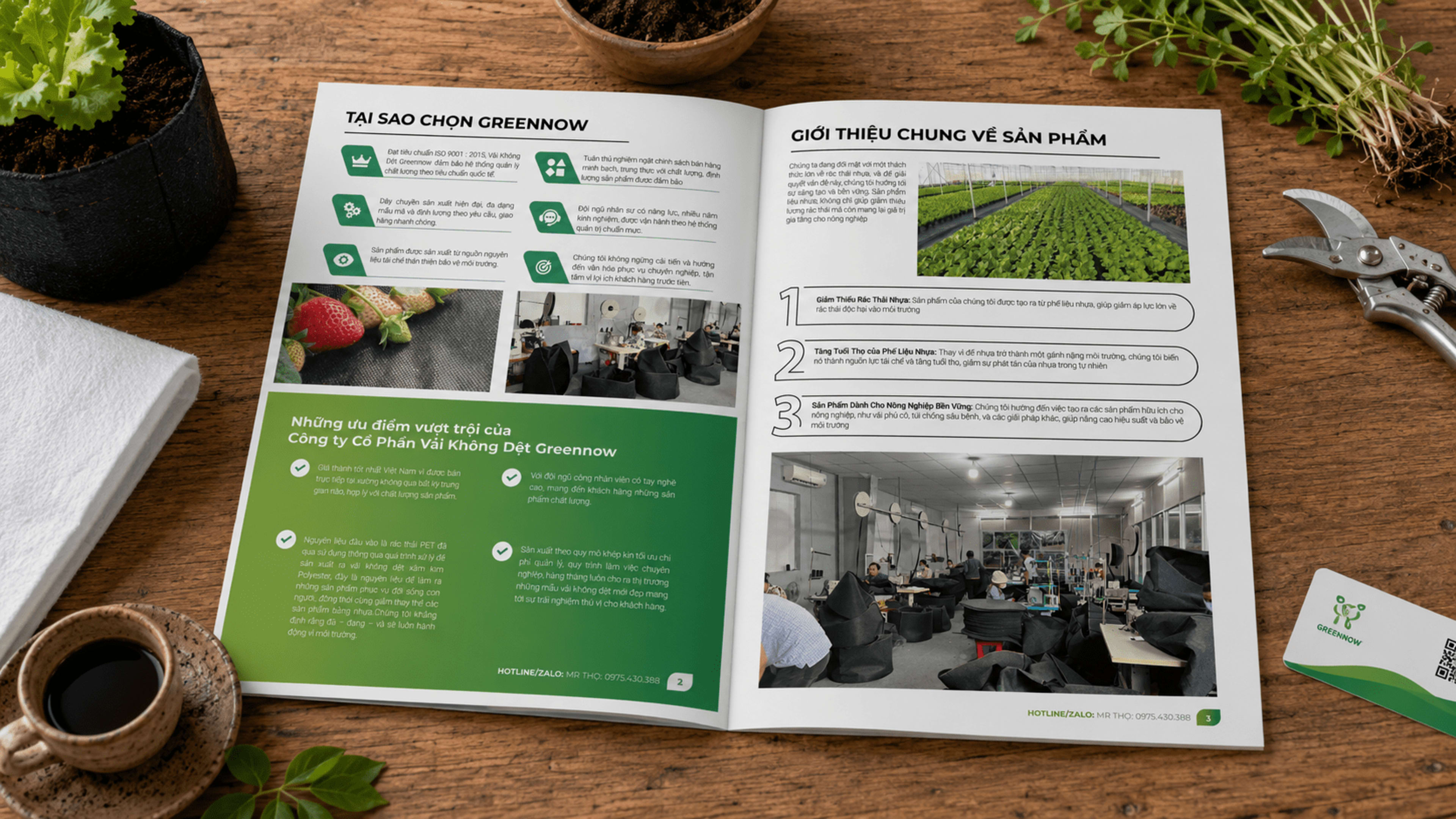 Giới thiệu GREENNOW — công ty cổ phần vải không dệt + tầm nhìn tái sử dụng nhựa, dựng tương lai · Lời ngỏ và cam kết chất lượng