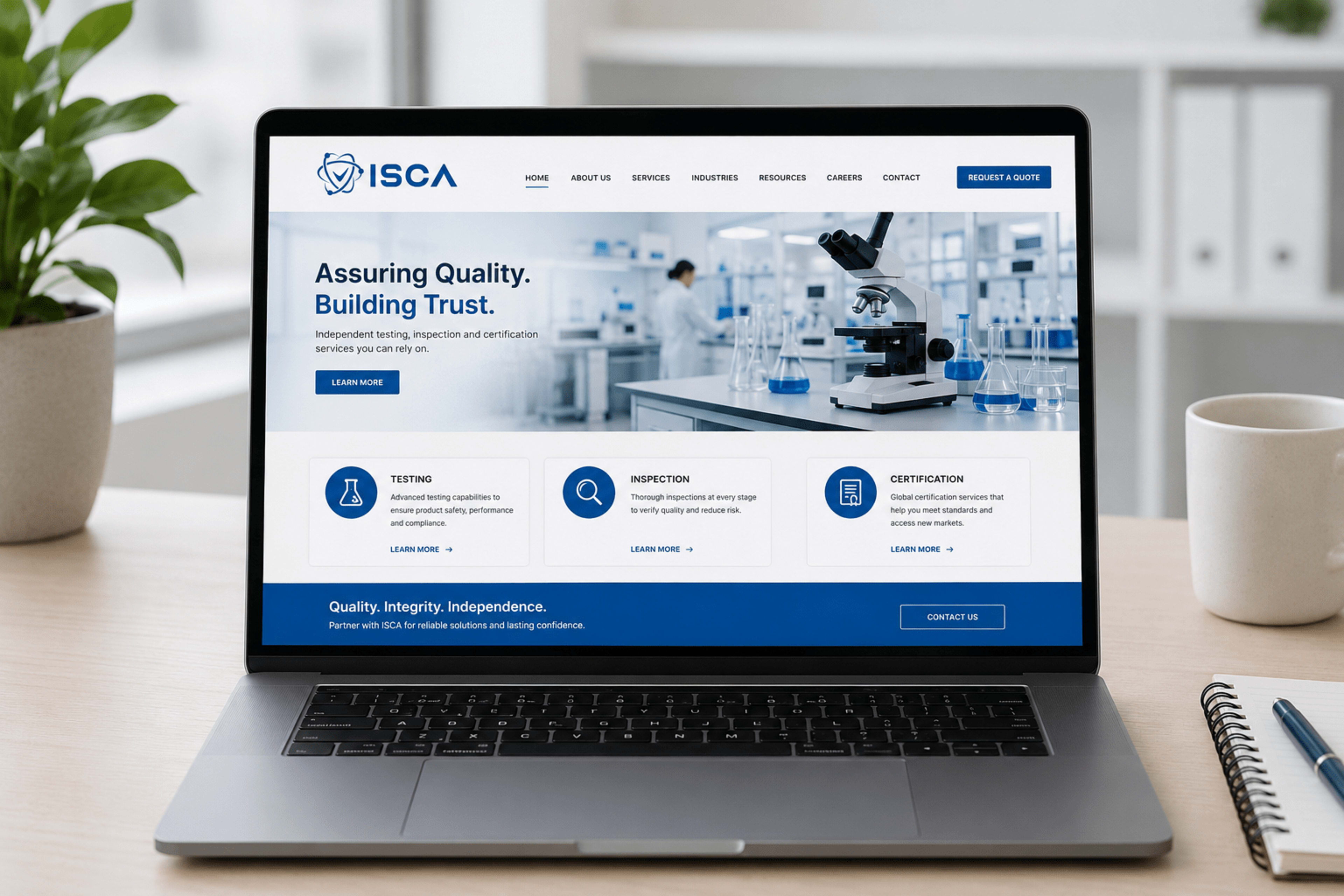 Giao diện website