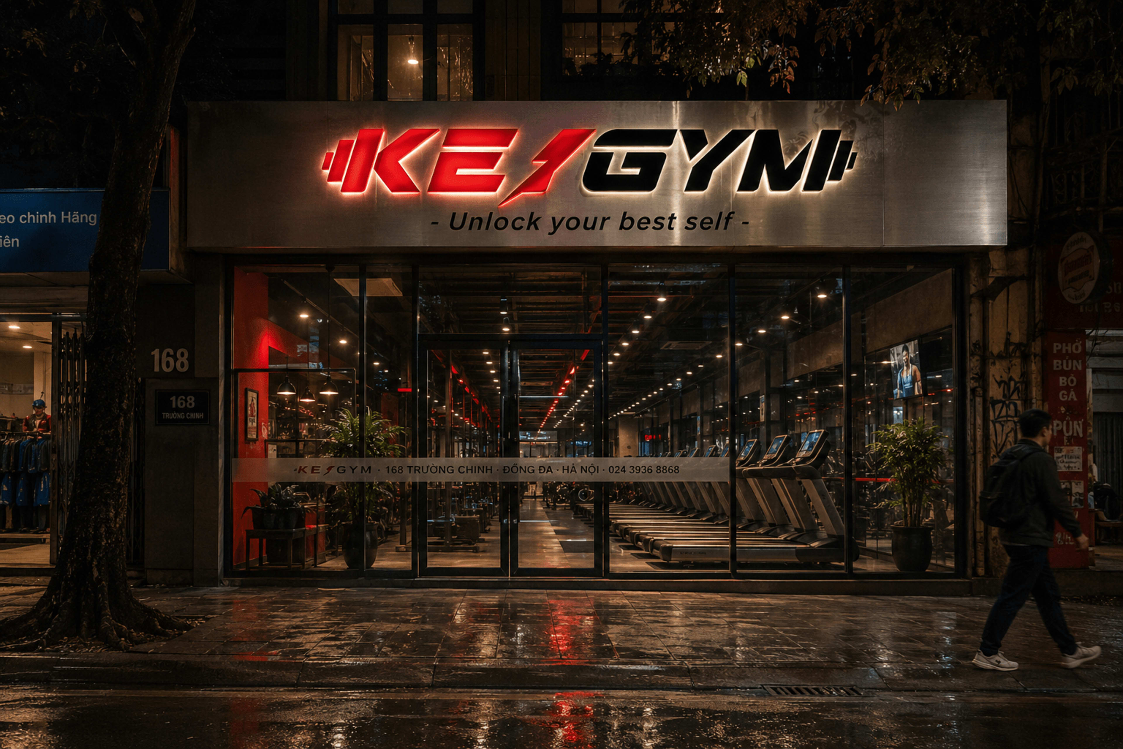 Keygym – Phòng tập gym & fitness club