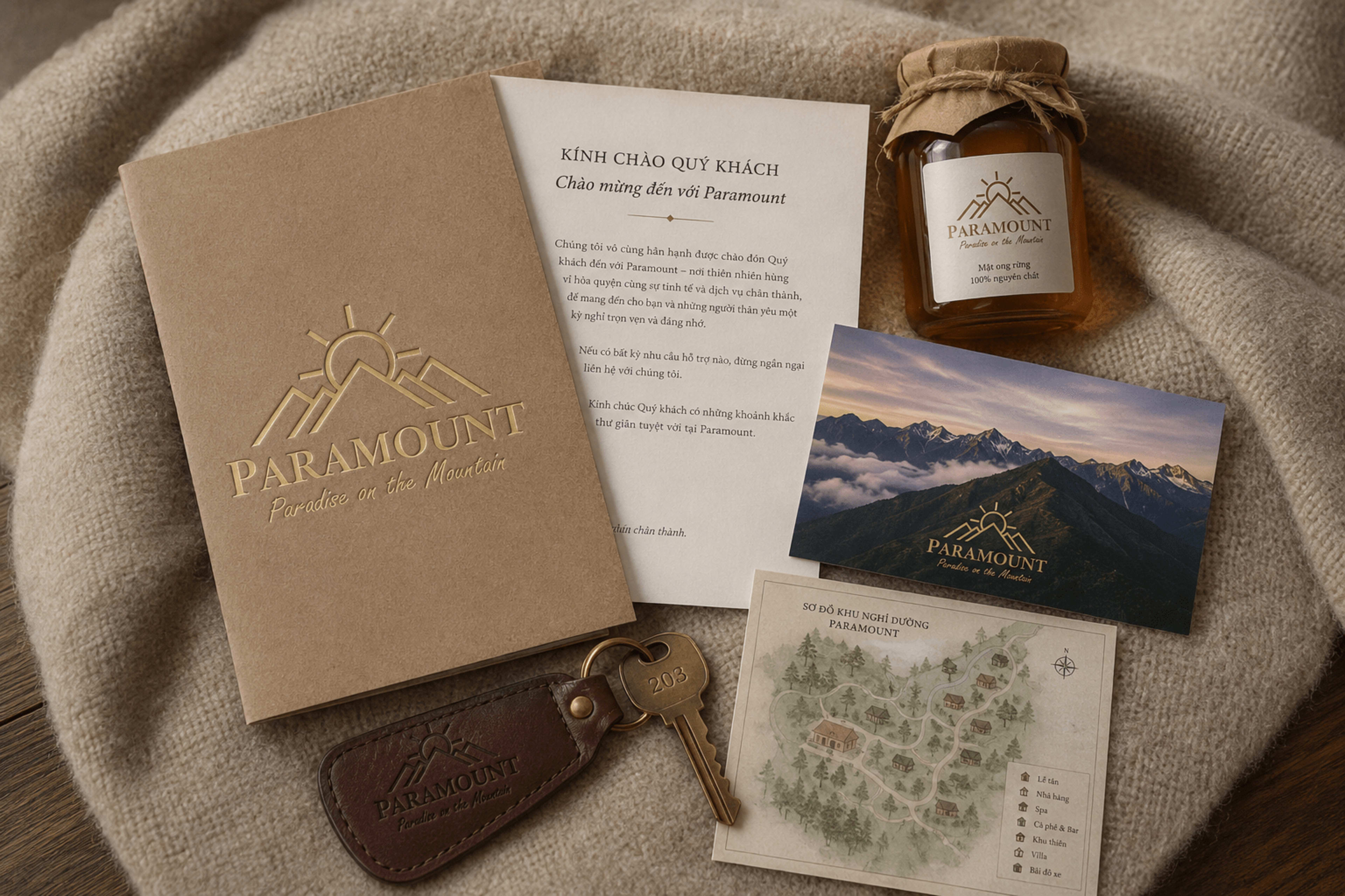 Bộ welcome kit