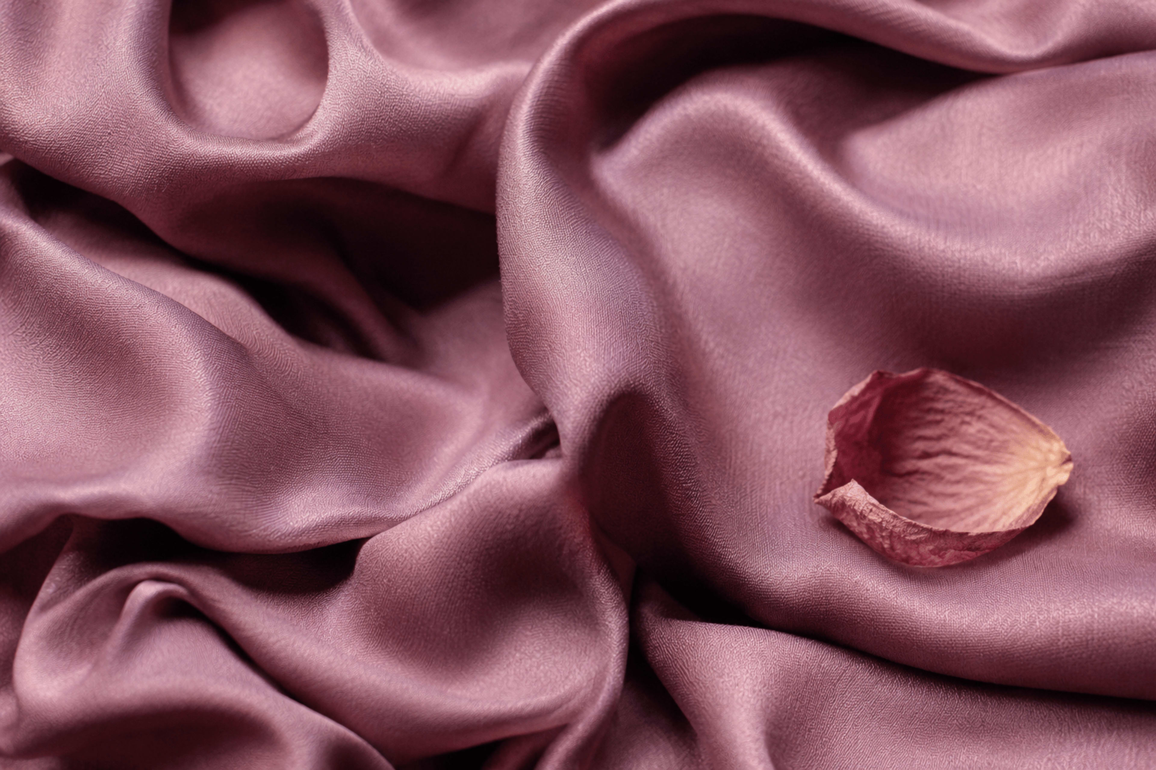 Lụa mauve, chất liệu mềm của thương hiệu