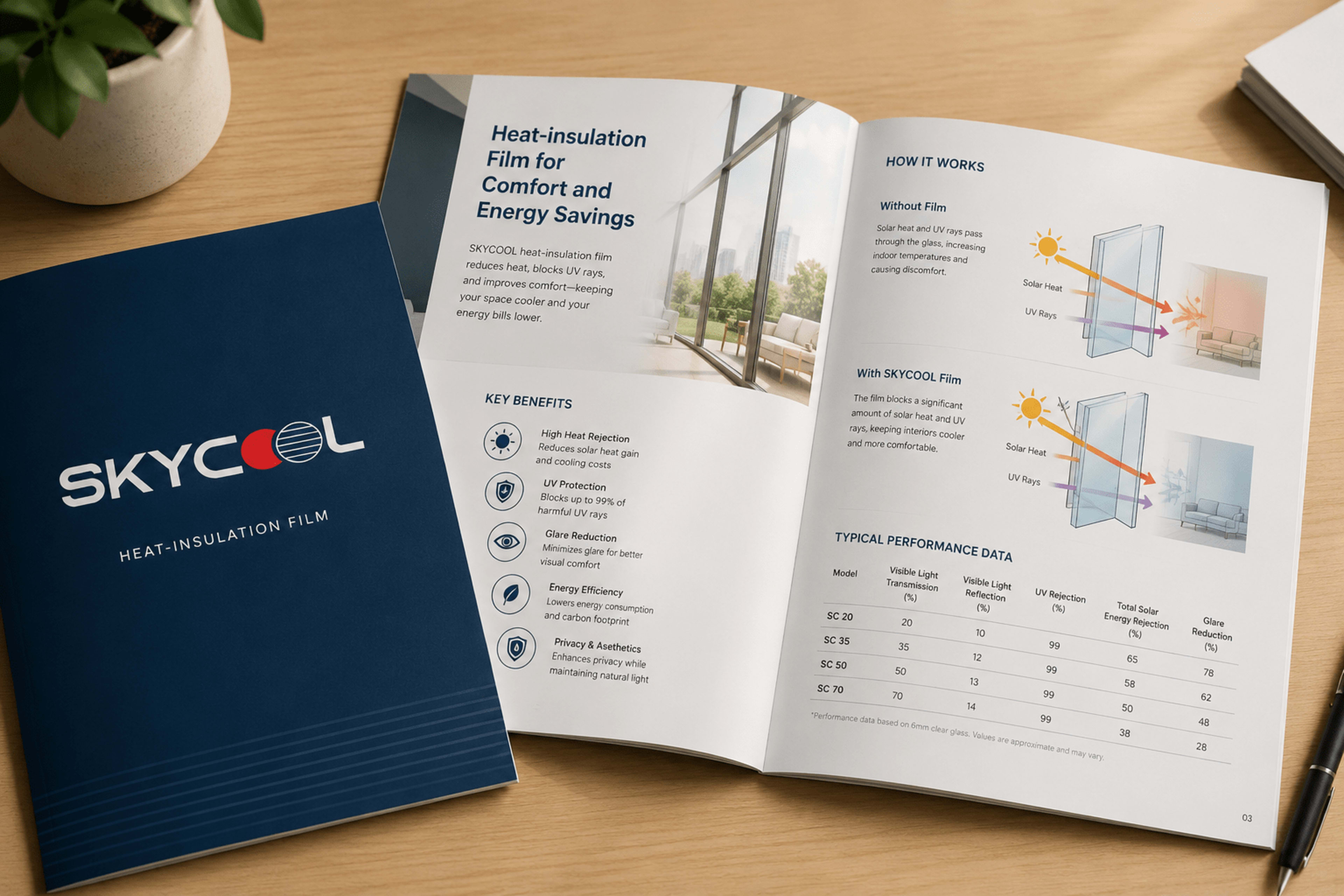 Brochure sản phẩm